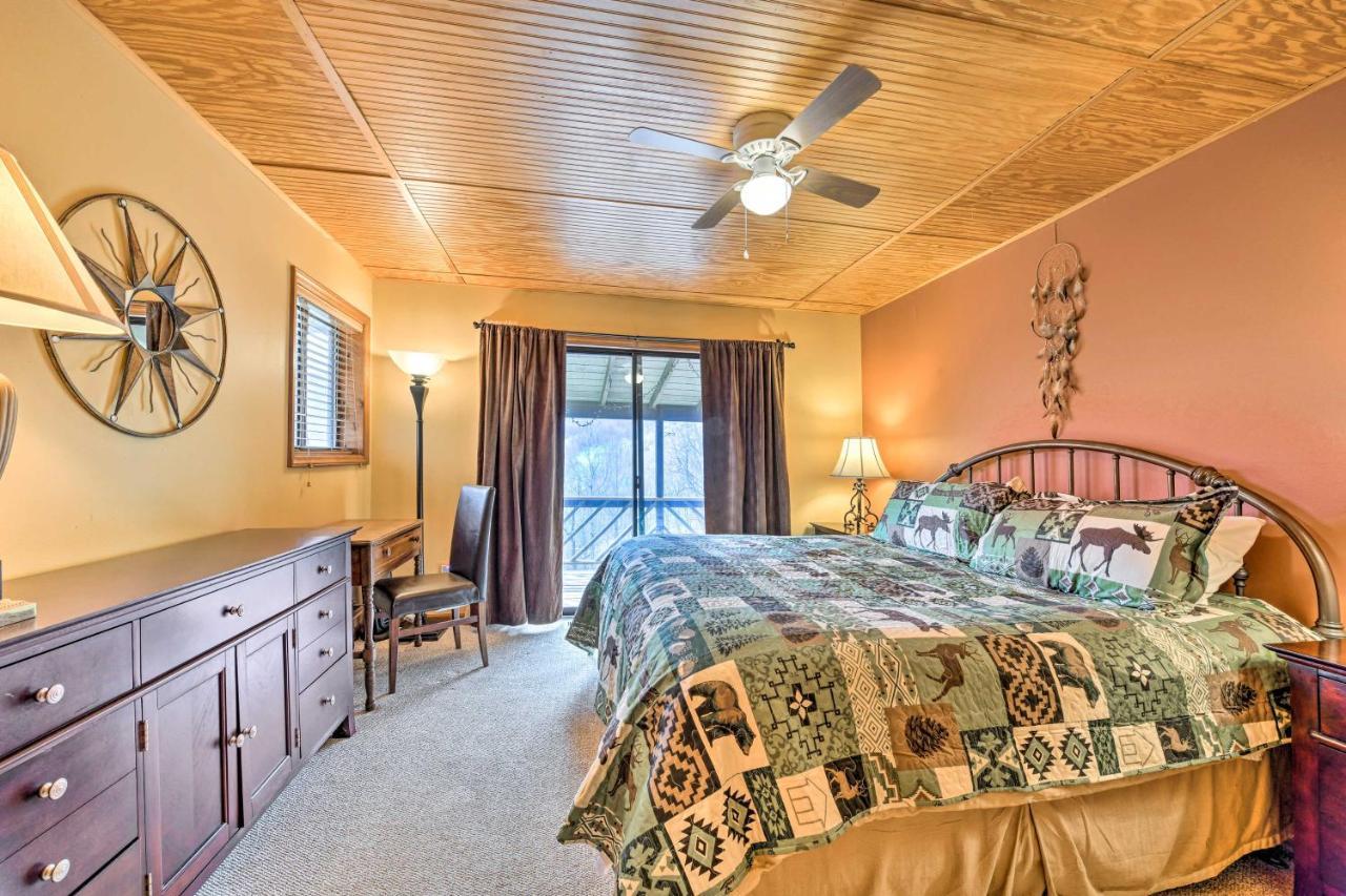 Best Location - Maggie Valley Cabin With Hot Tub! Exteriör bild