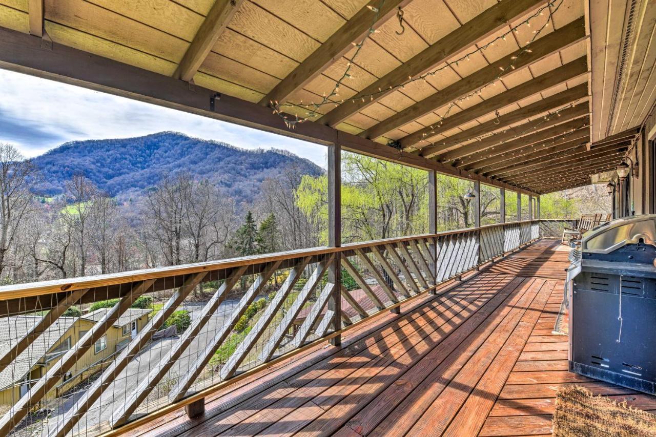 Best Location - Maggie Valley Cabin With Hot Tub! Exteriör bild